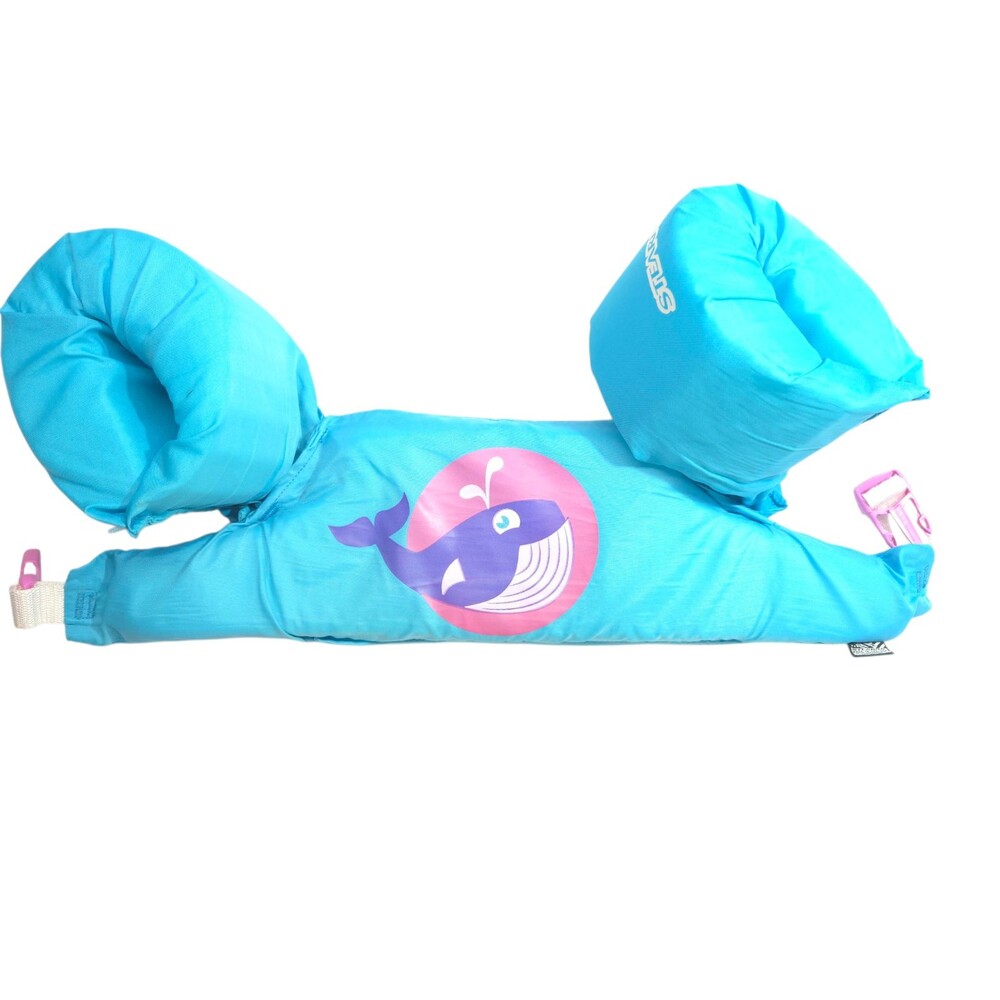 Stearns Puddle Jumper Child Life Jacket Vest 30-50 lbs Blue Purple Whale